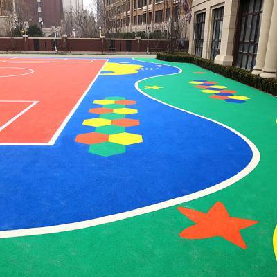 山东枣庄环保型EPDM颗粒地面铺设服务 幼儿园与运动场所的完美选择